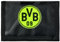 Borussia Dortmund Unisex BVB Neon Geldbörse, Schwarz Mit Neongelb