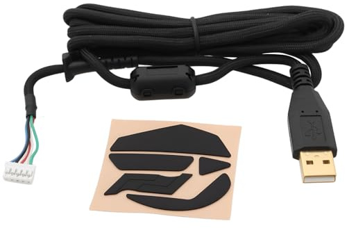Create idea USB Mouse Repair Kit Compatible with Logitech G502USB Cable and Replacement Feet Set