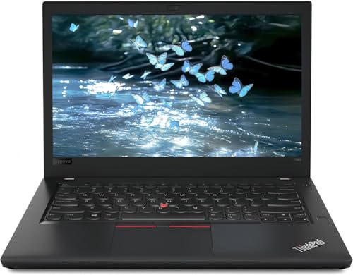 Lenovo ThinkPad T480 Business Laptop, 14-Inch FHD Display Notebook, Intel Core i5-8250U, 16GB RAM, 512GB SSD, QWERTY Keyboard, Windows 11 Pro (Renewed)