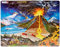Larsen 35101 Puzzle Vulkane 70 Teile