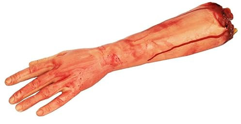 I LOVE FANCY DRESS Avant-Bras découpé Ideal pour décorer Les scènes de Crime. Parfait pour Les fêtes d'halloween.