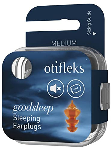 Otifleks Ohrstöpsel gegen Schnarchen und Fluglärm, Thermoaktives Elastomer, M