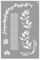 La Pajarita 090027 C Stencil ST-27 Ornaments