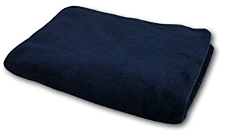jilda-tex Wohndecke Cozy Decke Kuscheldecke Tagesdecke Weihnachtsdecke Baumwolldecke (Marine)
