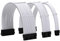 FormulaMod Sleeve Extension Power Supply Cable Kit 18AWG ATX 24P+ EPS 8-P+PCI-E8-P with Combs for PSU to Motherboard/GPU (White)