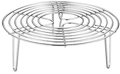 Steaming Rack,Stainless Steel Circular Steamer Stand Fast Steaming Boiling Pot Trivet Pressure Cooker Steam Rack Cooker Accessories for Vegetables