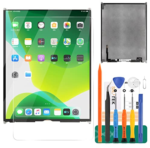 Für iPad 10.2 2019 2020 2021 LCD Display 7. 8. 9. Gen A2197 A2200 A2198 A2232 A2428, A2429, A2270, A2430 A2602, A2603, A2604, A2605 Bildschirm Ersatz mit Reparatursatz (Schwarz)
