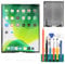 per iPad 10.2 2019 2020 2021 Display LCD 7° 8° 9° Gen A2197 A2200 A2198 A2232 A2428, A2429, A2270, A2430 A2602, A2603, A2604, A2605 Sostituzione Schermo con Kit di Riparazione (Nero Originale)