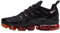 NIKE Mens Air Vapormax Plus Sneaker, Black Lt Smoke Grey Magma Orange, 9 UK