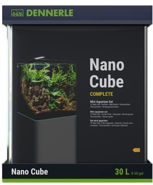 Dennerle Nano Cube Complete, 30 Liter - Mini Aquarium Komplettset