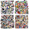 200pcs Anime Stickers Mixed Pack for Kids Teens Boys,Vinyl Waterproof Stickers for Skateboard Water Bottles Laptop Bike Motorcycle Hard Hat Car Bumper Bedroom Wall Decoration
