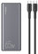 USAMS 65W Power Bank 30000Mah for iPhone, Laptop, MacBook, Tablet, Notebook, Samsung, Lenovo, HP, Acer and More 65W PPS Charger With 100W Type C Cable Super Fast Charging (Silver/Grey)