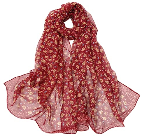 FAIRYGATE Loop Schal Damen Stola Halstuch Farbverlauf Stola Für Abendkleid Festlich Hochzeit Braut Chiffon Seidenschal 62008