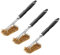 3X Grillfürst Premium Grillbürste mit Messing Borsten, 45 cm - Grill Reinigungsbürste für Grillrost, Grillrost Bürste mit langem 3-Fach Bürstenkopf