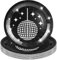 30 Stück 22,9 cm Discokugel Teller Schwarz Pappteller Disco Party Teller Groovy Kuchen Dessert Einweg-Pappteller 70er Jahre Disco Party Supplies für Disco Thema Geburtstag Bachelorette Party