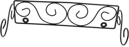 Porte-Rouleau De Papier Toilette Moderne en Métal Support pour Papier Toilette De Salle De Bain