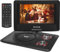 SQQBZZ Lecteur DVD portable de 11,5 pouces avec affichage rotatif de 9,5 pouces, batterie rechargeable de 5 heures, lecteur DVD de voiture, compatible avec CD/DVD/carte SD/USB, dernier cri
