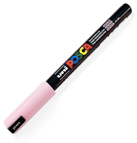 Posca PC-1MR Paint Marker Pen - 0.7mm Nib - Pastel Pink - Single