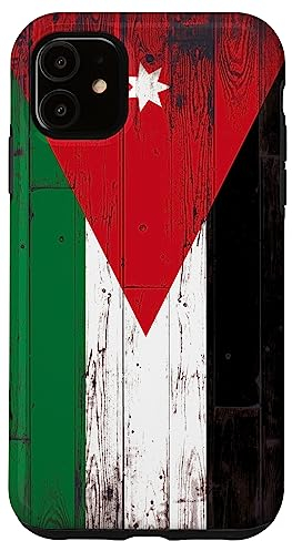 Hülle für iPhone 11 Jordanische Flagge Handyhülle Jordanische Nationalität Flagge