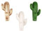 Ciieeo 3pièces Crochet Cactus Auto-adhésif Crochets Muraux Pratiques Pour Clés Manteaux Serviettes Design Sans Perçage Pour Cuisine Salle De Bain Bureau Couleurs Aléatoires