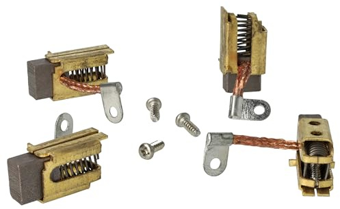 vhbw 4x Kohlebürste Motorkohle 16,2 x 15,8 x 8,9 mm kompatibel mit Iskra Mahle AMJ5721-11.216.209 Motoren für Ladebordwand