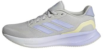 adidas Runfalcon 5 Running Shoes, Zapatillas Mujer, Grey One Violet Tone Core Black, 38 2/3 EU