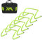 FIVMEN Speed/Agility - Set di 6 ostacoli da calcio, regolabile in altezza, 46 x 30 cm