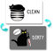 Funny Dishwasher Magnet Clean Dirty Sign Universal Double Sided Refrigerator Magnet Cute Black Cat Cartoon Magnets Flip with Magnetic Plate Indicator Sign for Kitchen Home Decor