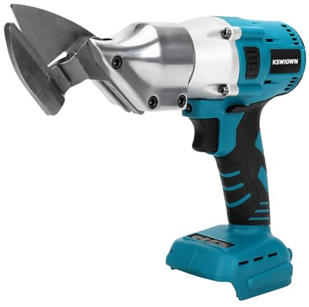 Akku Blechschere Kompatibel mit Makita 18V, Bürstenlosen Motor Max 2,0 mm, 360° Elektrische Schere zum Schneiden von Stahl (ohne Akku)
