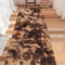 XUEDNGM Hochflor Langflor Teppiche Modern 320 x 330 cm Flauschig, Weich, Pflegeleicht, Anti-Rutsch, Waschbar Plüsch Shaggy Teppiche Teppich Hochflor Wohnzimmer für Wohnzimmer, Schlafzimmer, Braun