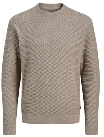JACK & JONES Herren Jprblareagan Knit Crew Neck Jprblareagan Knit Crew Neck (1er Pack)
