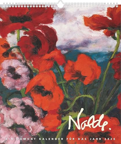 DUMONT - Emil Nolde Kalender 2026 – Expressionistische Meisterwerke – Hochwertiger Kunst-Wandkalender 35 x 40 cm für Kunstliebhaber