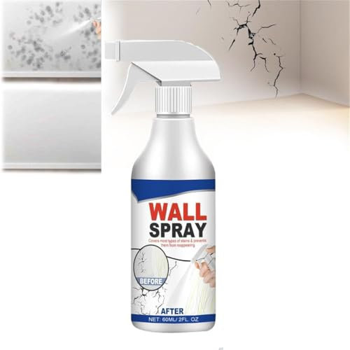 Versatile Wall Repair Paint Wall Spray Paint,Water-Based Paint White Peel,Stain Remover for Wall Ceiling,Covers Up Stain Sealing Ceiling Paint,Magic Wall Repair Spray,Suitable for Wall Cracks (1 Pcs)