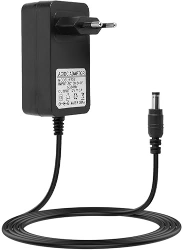 12V 3A Adaptateur Secteur 36W Universel, Chargeur AC-DC 12V 3A pour LED, Routeurs, Caméras, Haut-parleurs, Système Téléphonique, Conversion AC/DC avec Protection Surtension, Court-Circuit, Surchauffe