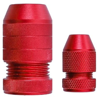 Drill Bit Stop Collar Set 2pcs Adjustable with Anti Skid and Nylon Lock Ring for Consistent Drill Depth and Secure Positioning 25mm and 6 11mm