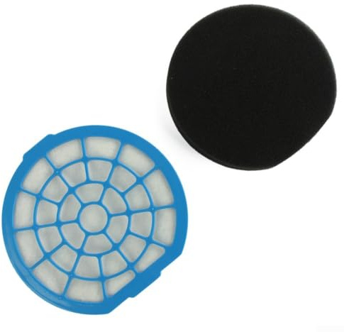 TDCuizent Dual Motorschutzfilter für Dirt Devil für Infinity Excell Staubsauger M5050 M5051 M5052 M5059 Waschbar Wiederverwendbar Feinstaub-Filtrations-Sieb Ersatz hält Saugkraft
