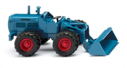 Wiking 065111 Baufahrzeug Radlader azurblau Miniaturmodell 1:87