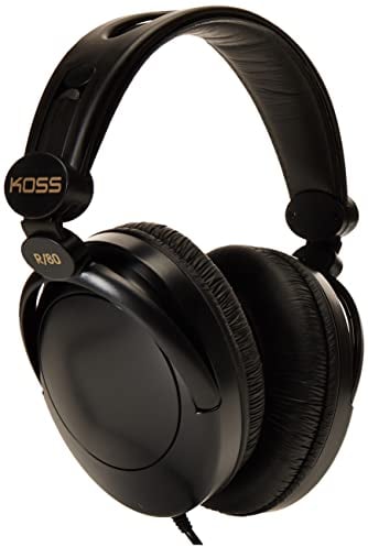 Koss R80 - Auriculares (Circumaural, Diadema, 16-22000 Hz, Alámbrico, 3.5 mm (1/8 ), 2,4m)