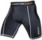 Meister MMA Short de Compression Rush avec Poche pour Coquille - Noir - X-Grand (36-37)