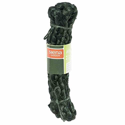 Siena Garden Jutegarn Kordel 2m, 12mm dick, grün, 252957