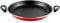 MAGEFESA Praga - Paellera 34cm de Acero vitrificado Exterior Rojo. Antiadherente bicapa Reforzado, aptas para Todo Tipo de cocinas, Especial inducción. 50% de Ahorro energético.