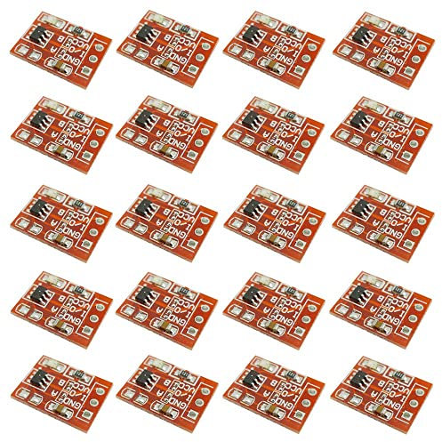 Aihasd 20PCS TTP223 bouton de commutation tactile capacitif Module de commutateur autobloquant Pour arduino