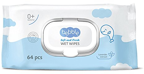Bebble Baby pflegende Feuchtigkeitstücher