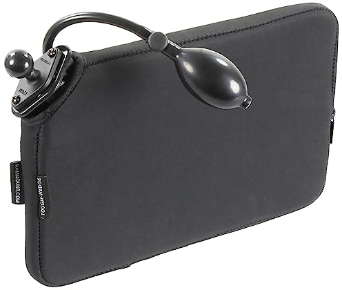 Ram Mounts Tough Wedge Pump Insert Tough-Wedge Base with Ball, RAM-B-407-PUMPU (Tough-Wedge Base with Ball and Expansion Pouch, Tablet/UMPC, Car, Black)