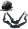 IDS 2 Pcs Motorrad Helm Gepäck Seil Bungee Cord Bandage Umreifung Tape elastisches Band mit 2 Haken, schwarz