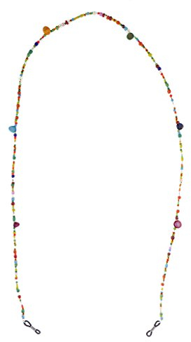 Sharplace Brillenketten Brillenband Modische Brille Schmuck Sonnenbrille mit Bunte Perlen Kettenhalter