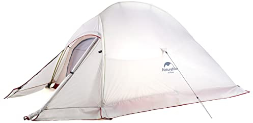 Naturehike Cloud-Up 2 Campingzelt 2 Personen 3-4 Saison Leichtes Rucksack Zelt Wandernde Zelt(Schneerock 20D Upgrade)