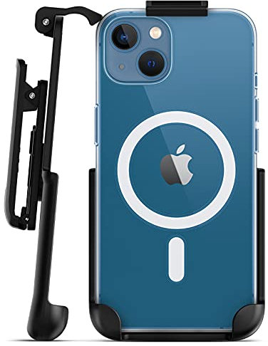 Encased Belt Clip Designed for Apple Clear MagSafe Case (iPhone 13 Mini) Holster only, case is not Included