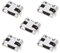 ECSiNG 5 Pièces Port de Charge Micro USB Dock Connector Replacement Port de Charge Bloc Plug Compatible avec Huawei MediaPad T3(AGS-W09)