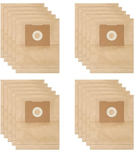 20 Pack Replacement Vacuum Bags Compatible with Bissell Zing 4122, 2154A, 2154W, 2154, 4122D, 1668, 1668C, 1668W, 1608, 2154C Canister Vacuum, Replacement Part Number 2138425